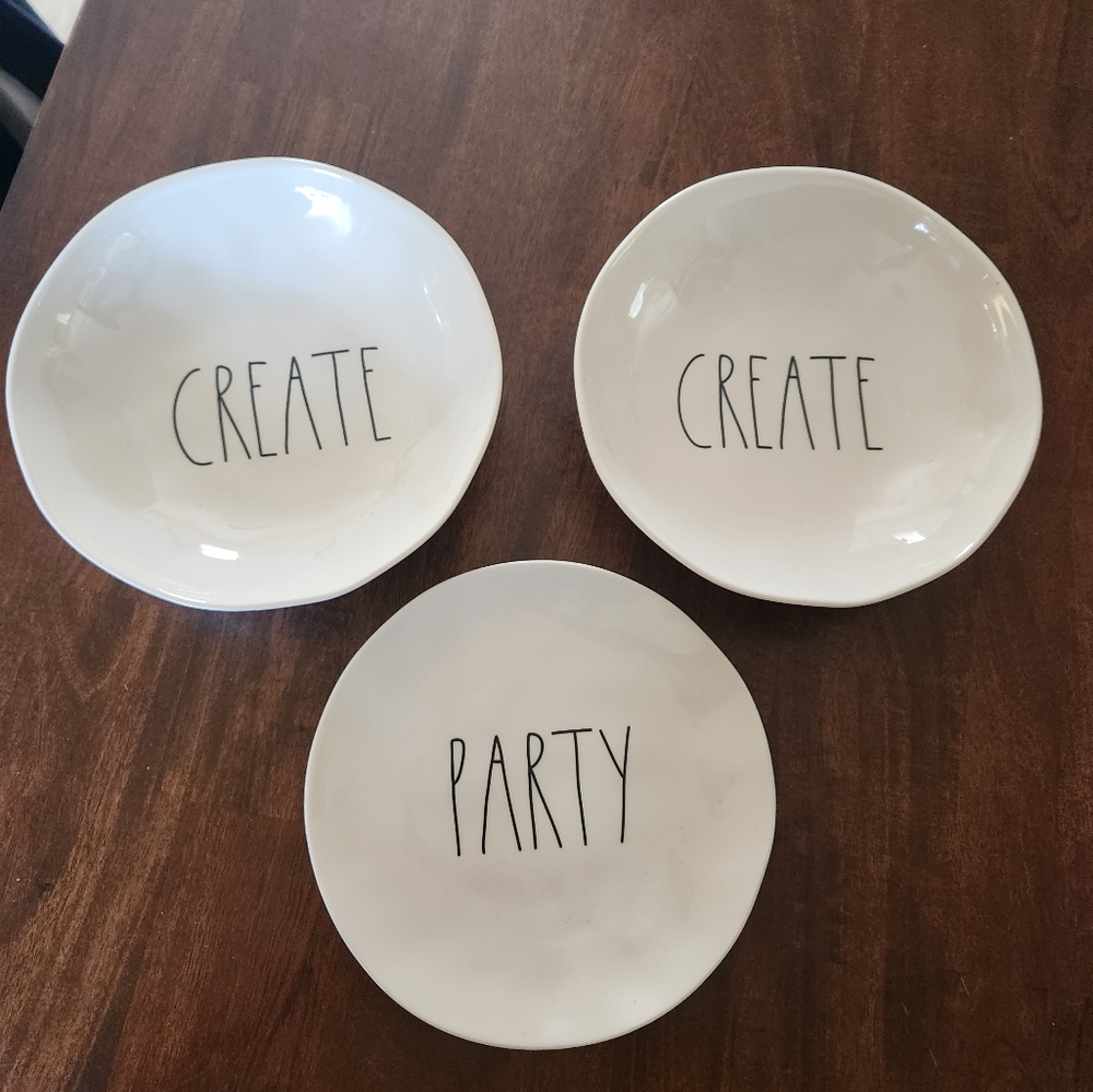 Rae Dunn Serving Bowls/Plate from the Artisan Collection By Magenta